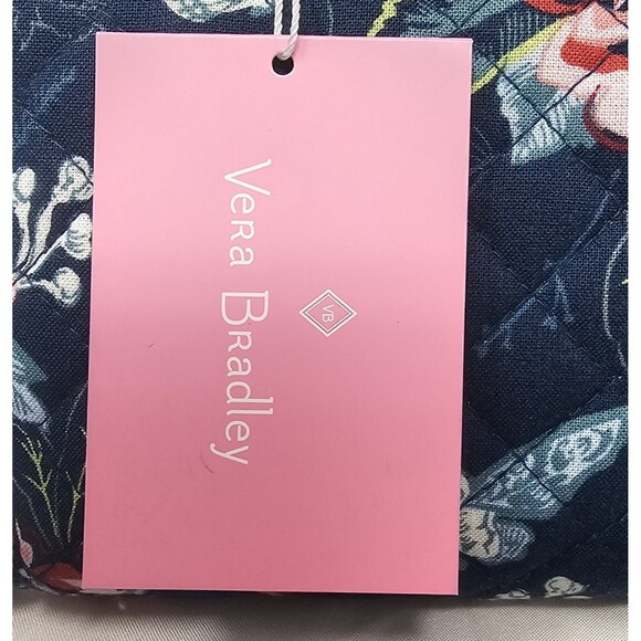 NWT Vera Bradley Rose Toile RFID Accordion Wristlet Wallet Clutch 8"x4" MSRP $70 - Picture 9 of 13